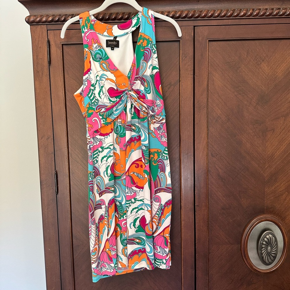 Multi Color Halter Dress